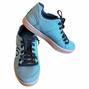 adidas Five Ten Freerider Prime Blue Bike Shoes Size 9 1/2